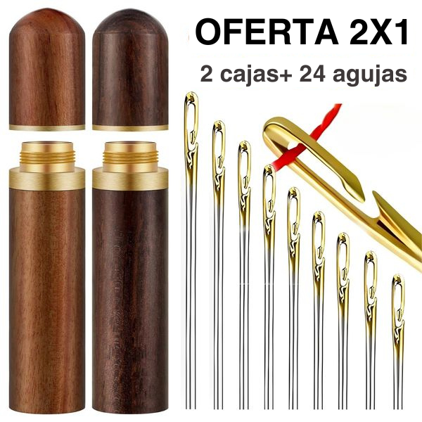 Oferta 2X1 Agujas de Enhebrado Fácil