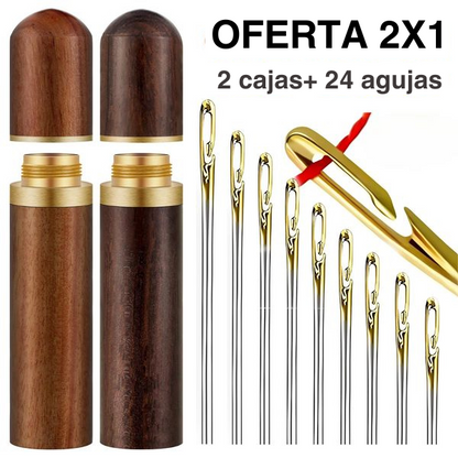 Oferta 2X1 Agujas de Enhebrado Fácil